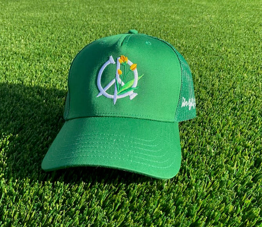 Fore Growth - Mesh Trucker Hat (Golf Green)