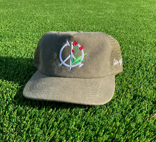 Fore Growth - Premium Trucker Hat (Olive)