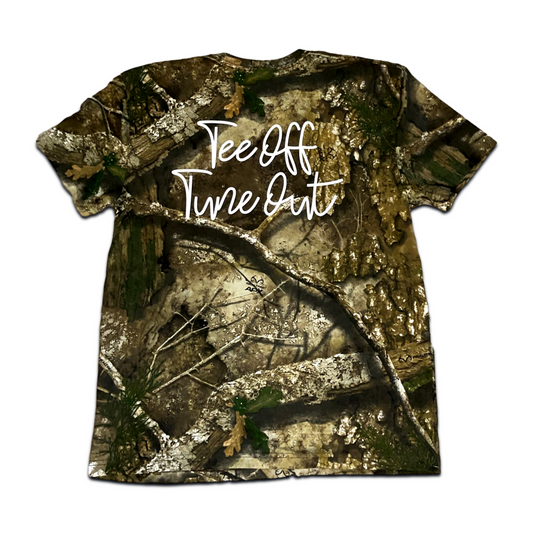 Tee Off, Tune Out - Arch Logo Tee