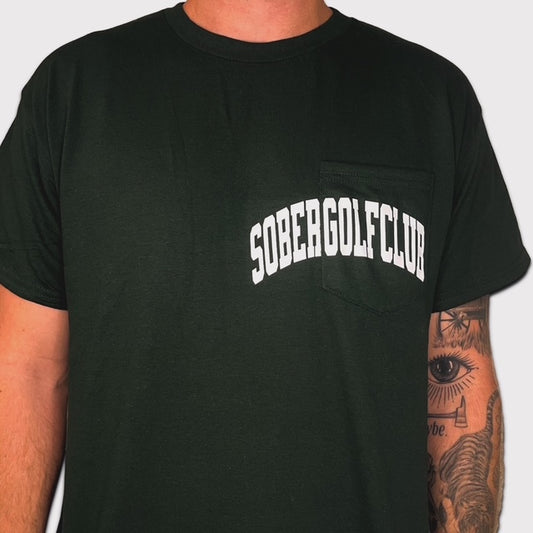Arch Logo Pocket Tee (Forest Green)