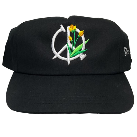 Fore Growth - 5 Panel Unstructured Hat (Black)