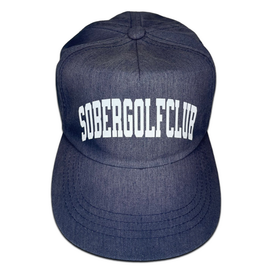 Sun Faded Arch Logo 5-Panel Snapback (Navy)