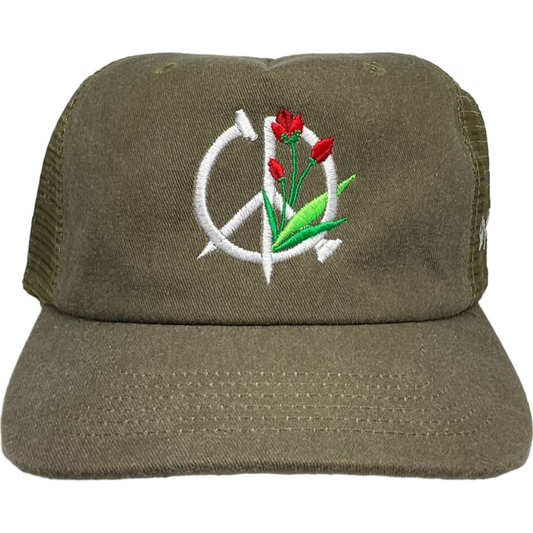 Fore Growth - Premium Trucker Hat (Olive)